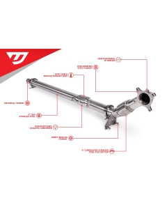 Unitronic Downpipe For 2.0 TSI Gen1 (FWD)