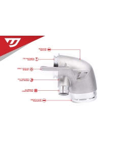 Unitronic Turbo Inlet Elbow For 1.8/2.0 TSI Gen3 MQB