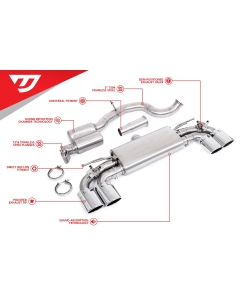 Unitronic Cat-Back for MK7 & MK7.5 Golf R