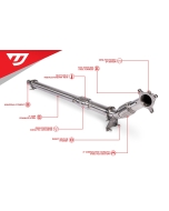 Unitronic Downpipe For 2.0L TFSI