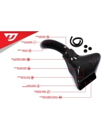 Unitronic Carbon Fiber Intake System for MK8 GTI 2.0TSI EVO4